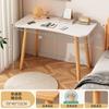 Mesa de Computador de Mesa Simples para Apartamento Pequeno Mesa de Casa para Apartamento Pequeno Quarto Mesa de Estudo e Escrita para Menina