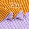 Tela de Raya de Seda de 270g, Tela Jacquard Degradada de Poliéster Spandex Tejido, Tela de Canalé de Alta Elasticidad para Trajes de Baño y Pantalones de Pierna Ancha