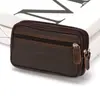 Bolsa de cintura para celular super grande de 6,5 polegadas, bolsa para cigarro, troco e celular para meia-idade e idosos, bolsa de cintura para celular à prova d'água e resistente ao desgaste, atacado