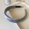Diadema versátil de estilo coreano con un toque vintage de alta gama, adecuada para salir, un accesorio para el cabello elegante para mujeres con una coronilla alta y un look fresco y juvenil