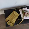 Bolso de Mano con Borla Simple de Diseño de Nicho para Mujer Verano 2026 Nueva Moda Bolso Cruzado de Hombro Retro Simple