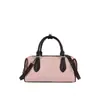 Bolso de mano de moda otoño e invierno, bolso tote pequeño, bolso de mujer, nuevo modelo 2025, bolso tipo almohada de color liso simple, bolso cruzado texturizado