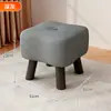 Banquillo pequeño para el hogar, banquillo bajo para cambiarse los zapatos en la puerta, resistente y duradero, banco pequeño creativo de trébol de cuatro hojas, banquillo popular para niños