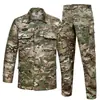 Conjunto de Uniforme de Camuflaje para Hombres y Mujeres, Resistente al Desgaste y Transpirable, Uniforme de Entrenamiento Militar Estudiantil, Uniforme de Entrenamiento Físico al Aire Libre, Fabricante de Ropa de Trabajo de Protección Laboral