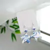Nuevos Pendientes de Cerámica Azul y Blanco Estilo Chino Jingdezhen, Pendientes de Plata 925 Estilo Antiguo de Alta Gama, Lujo Accesible y Pendientes de Alta Gama