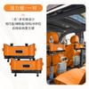 Respaldo de Asiento de Coche Multifuncional Caja de Almacenamiento de Piel de Cordero Estante de Almacenamiento Portavasos de Coche Caja de Almacenamiento para Fila Trasera de Asiento