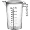 Copo Medidor de Plástico de Grau Alimentício de Fábrica com Escala, Cilindro Graduado Resistente a Altas Temperaturas, Copo Medidor Ferramenta para Loja de Chá de Leite, Grande Capacidade para Uso Doméstico