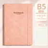 Cuaderno Mengjin A5 con Encuadernación de Tira y Cubierta de Cuero Sintético con Textura Vintage, Portátil para Uso de Negocios y Oficina