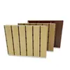 Tablero de Madera Ranurado Aislante de Sonido Personalizado al por Mayor Tablero de Madera para Pared Alta Densidad Ecológico Tablero Aislante de Sonido Material Aislante de Sonido para Sala de KTV y Sala de Conferencias