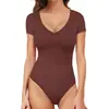 Body de yoga TK Amazon de una pieza, alta elasticidad, amigable con la piel, ropa deportiva y de ocio para mujer, Pilates, yoga, fitness
