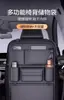 Bolsa de Armazenamento para Carro Feita de Couro Nappa, Bolsa de Armazenamento Multifuncional para Bancos do Motorista e Passageiro, Bolsa de Armazenamento para Encosto do Banco