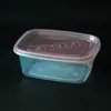 Caja de almuerzo desechable de 1000 ml caja de embalaje para llevar caja para frutas y pesca caja rectangular para detergente en perlas 50 piezas