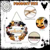 Decoración de Halloween de Madera para Fiesta, Decoración de Ambiente, Hogar, Jardín, Vestíbulo, Señal, Venta al por Mayor desde Fabricante