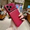 Funda para Teléfono de Otoño/Invierno de Alto Valor con Textura de Lichi Cobertura Total Aplicable a iPhone 18promax Apple 17pro 16/15