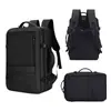 Mochila para o Dia a Dia Mochila Multifuncional para Viagens de Negócios e Viagens Mochila Executiva Masculina de 16 polegadas com Alças Curvas