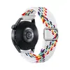 Adecuado para Correa de Reloj Huawei 4/5 Gt5/6, Correa de Reloj Tejida de Nylon con Hebilla Deslizante Ajustable, Correa de Reloj Samsung Watch4567