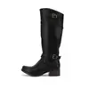 Botas de Caña Alta Nuevas 2026 para Mujer, Tallas 40-45, Comercio Transfronterizo, Botas de Mujer de Chengdu con Hebilla de Cinturón, Tallas Grandes, Aliexpress