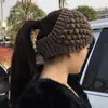Banda para el cabello de lana tejida a mano para otoño e invierno, gorro de lana con protección para los oídos, banda para el cabello de ala ancha, accesorios para el cabello, tocado para mujer