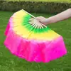 Abanico Danza del Abanico Accesorios de Performance para Danza del Abanico Niños Yangko Baile Cuadrado Doble Cara Un Par de Manos Izquierda y Derecha Leften