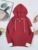 Amazon comercio exterior transfronterizo europeo y americano otoño nueva moda simple casual Joker suéter con capucha ajustado