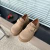 Zapatos Birkenstock Retro de Cobertura Total para Mujer, Nuevo Estilo Primavera 2025, Mocasines Versátiles Slip-On de Plataforma con Suela Gruesa para Aumentar la Altura