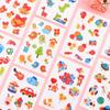 Manual de Crecimiento para Jardín de Infancia Pegatinas Decorativas Archivo Infantil Huella Dactilar Materiales para Hacer Álbum Conmemorativo del Crecimiento del Bebé