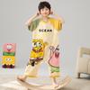 Pijama de una pieza para niños Verano Niñas Tallas Mediana y Grande Ropa Exterior Anti-Frío de una pieza para Bebés Niños Nuevo 2025 Saco de Dormir