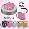 Funda protectora para AirPods 1/2 Funda protectora para AirPods pro para PC funda dura con incrustaciones de diamantes auriculares Apple