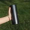 Taza termo de acero inoxidable 304 para comercio exterior transfronterizo, pintura arcoíris, taza recta de 20 oz, sublimación, pajita, taza delgada, taza de agua