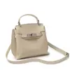 Bolso de Mano de Mujer de Moda Transfronterizo Más Vendido Modelo Nuevo 2026 Bolso Cruzado para Mujer de Cuero Genuino Elegante Versátil de Gama Alta
