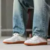 Comercio exterior súper ventas talla grande 48 superficie de cuero Zapatos de entrenamiento alemanes versátiles de moda transfronterizos AliExpress zapatos de tabla construcción de equipos tira y afloja zapatos deportivos