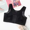 Novo Sutiã Esportivo Transpassado Frontal à Prova de Choque do Fabricante, Sutiã Ajustável Sem Fio, Sutiã Respirável para Yoga, Justo, para Exportação