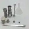 Buchner FBT9 Accesorios para Medidor de Área Superficial Específica Placa Perforada 12.7mm Cilindro de Papel de Filtro Compactador Bola Negra Pequeña
