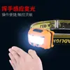 Nuevo Faro con Sensor, Faro de Carga de Luz Fuerte para Pesca Nocturna 5W Faro con Sensor Infrarrojo Anti-Mosquitos Aventura de Pesca Nocturna al Aire Libre