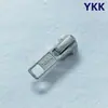 Zíper YKK Não. Zíper de metal com 5 dentes e cabeça de zíper automática quadrada para carcela de roupas e botas