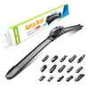 Limpiaparabrisas Multifuncional Sin Costilla de Venta Caliente Transfronteriza Silencioso Accesorios para Coche Limpiaparabrisas Delantero Fábrica de Origen Exportación Exclusiva