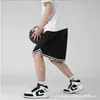 Moda Verano 2025 Tendencia Cómodos Shorts Deportivos de Seda Helada para Hombre, Pantalones Casuales de Dos Piezas de Longitud Media para Uso al Aire Libre