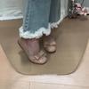 Color Nude 2026 Nuevo Estilo Francés Impresionantemente Hermosos y Delicados Zapatos Mary Jane con Lazo Zapatos de Ballet Suela Roja Baja Zapatos de Salón para Mujer