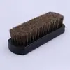 Escova de Sapato Popular Transfronteiriça, Escova de Crina de Cavalo, Escova de Sapato de Madeira de Faia, Escova de Cerdas para Lustrar Sapatos para Cuidado, Lubrificação e Polimento