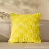 Nueva Almohada de Peluche Margarita Estilo Pastoral Cojín Lumbar para Sofá Funda de Cojín para Cama Venta al por Mayor Venta Caliente Transfronteriza