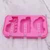 Molde para Helados para Paletas Caseras, Barras de Hielo y Pasteles de Hielo; Molde de Helado DIY para Niños