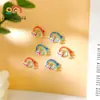 Nuevos Accesorios DIY de Resina de Corazón Nube Estrella Arcoíris Pinzas para el Cabello Lindas Hechas en Casa Accesorios para el Cabello de Niñas Accesorios Creativos