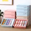 Caja de Almacenamiento de Ropa Interior y Calcetines para el Hogar Personalizada Plástico Caja para Brasier de Ropa Interior Organizador de Caja de Maquillaje Caja de Almacenamiento