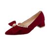 Sapatos de Casamento, Sapatos de Noiva Atacado, Saltos Altos, Saltos Bloco, Sapatos de Casamento de Uso Duplo, Confortáveis e Não Cansativos, Bico Quadrado