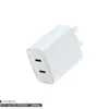 Venta Directa de Fábrica Cargador de Teléfono Inteligente Tapón Ciego Adaptador de Carga Rápida Doble C 20W Pd C+C Cargador Estándar Indio