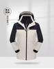 Chaqueta de invierno para exteriores para hombre y mujer, impermeable, cortavientos, reflectante, de una sola capa, de terciopelo de zorro plateado, overol al por mayor
