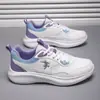 Marca Sapatos Femininos Leves Tênis de Corrida 2026 Primavera Novos Tênis de Corrida Respiráveis Femininos Macios Elásticos Amortecedores Sapatos Esportivos Femininos