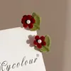 Presilha de Cabelo com Franja Novo Estilo 2026 para Mulheres, Mini Presilha de Garra Flor de Veludo, Pequeno Acessório de Presilha de Cabelo Fofo de Princesa