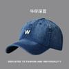 Gorra para Hombre y Mujer de Mezclilla Estilo Béisbol Primavera Verano Otoño Moda Tendencia Exterior Ocio Deportes Gorra Protector Solar