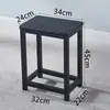 Banqueta Quadrada Pequena Linha de Montagem Bancada de Oficina Aula de Treinamento Mesa e Cadeira para Cursinho Banco Simples de Ferro Cadeira de Mesa para Estudante